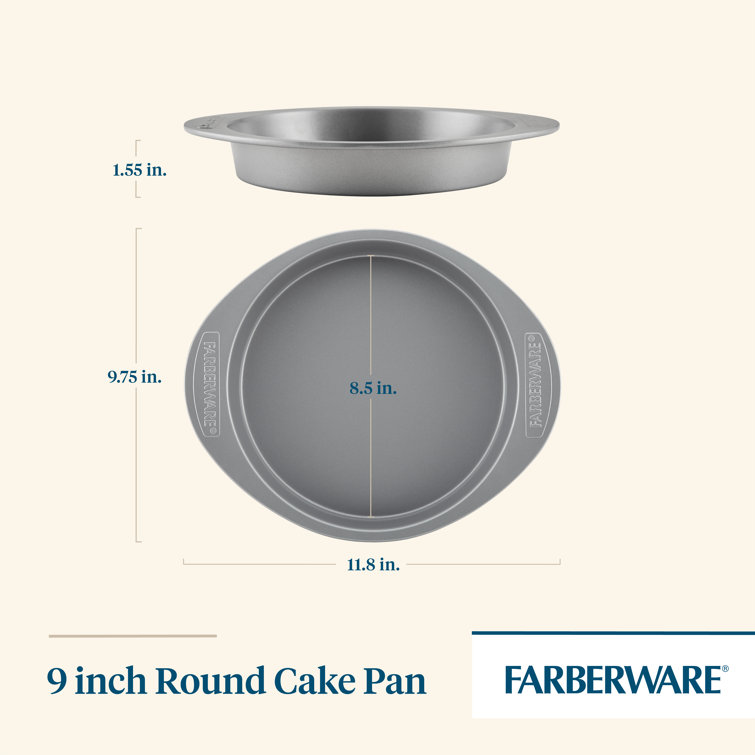 Farberware Bakeware Nonstick Fluted Mold, Cupcake, Muffin, And Cake Pan Set,  4-Piece & Reviews