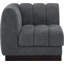 Chaise de coin en chenille Quinn-1869516932