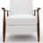 Wood Arm Push Back Recliner-1474277351