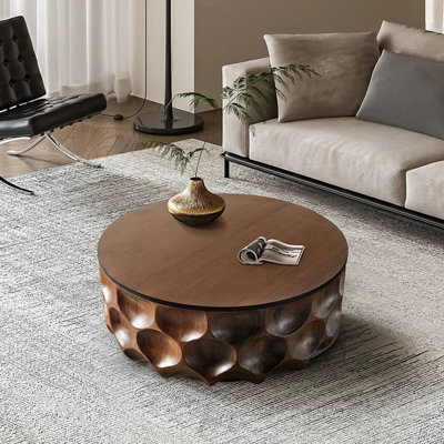 Table à thé moderne en bois minimaliste et tendance