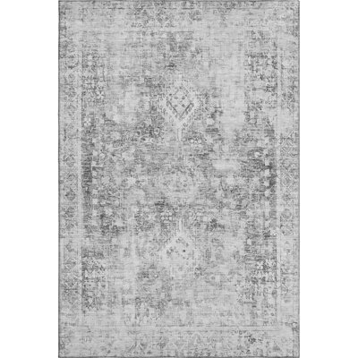 Premium Machine Washable Larock AMF1229 Global Rug