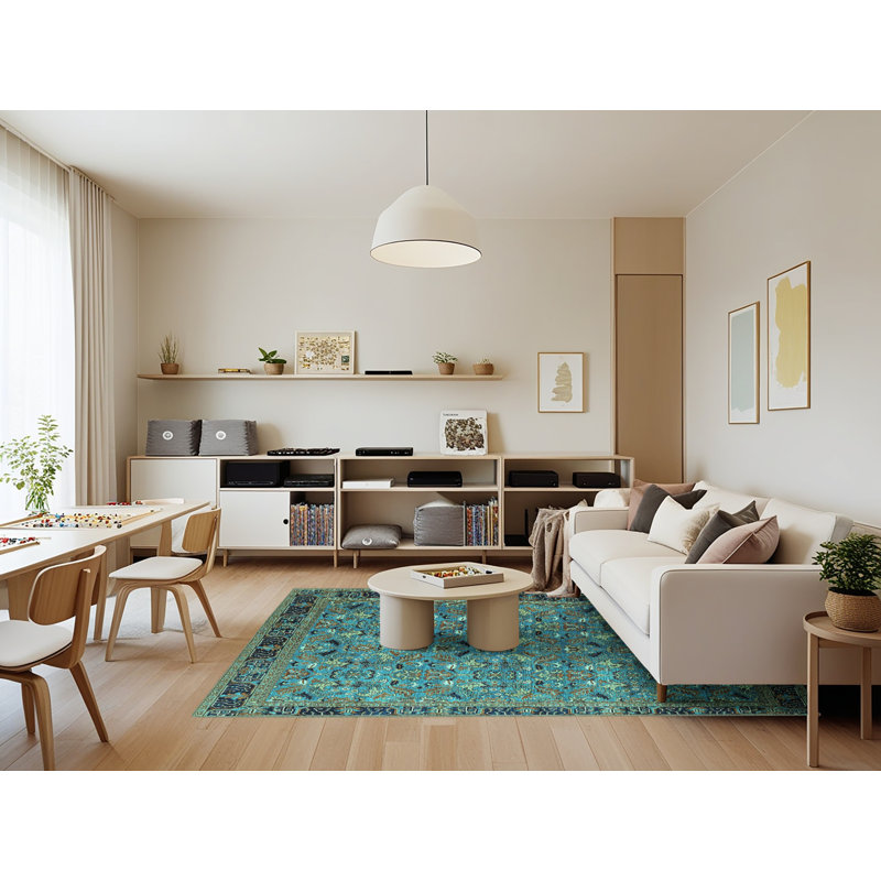 Stepplee Oriental Indoor Rug, Rectangle 7' x 9'