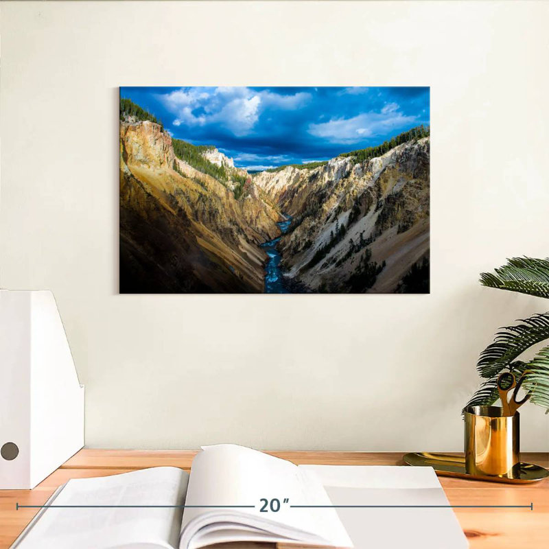 Alvord Grand Canyon de Yellowstone, H 8 po x l 12 po
