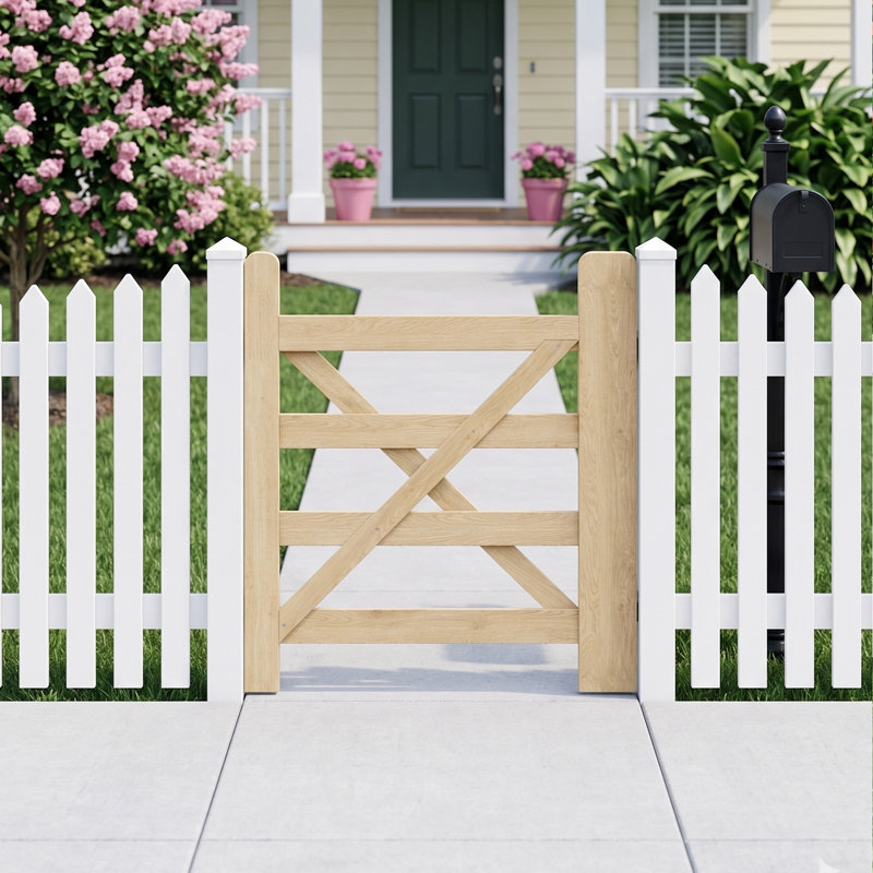 90 cm H x 76 cm W Gate Fencing with 1