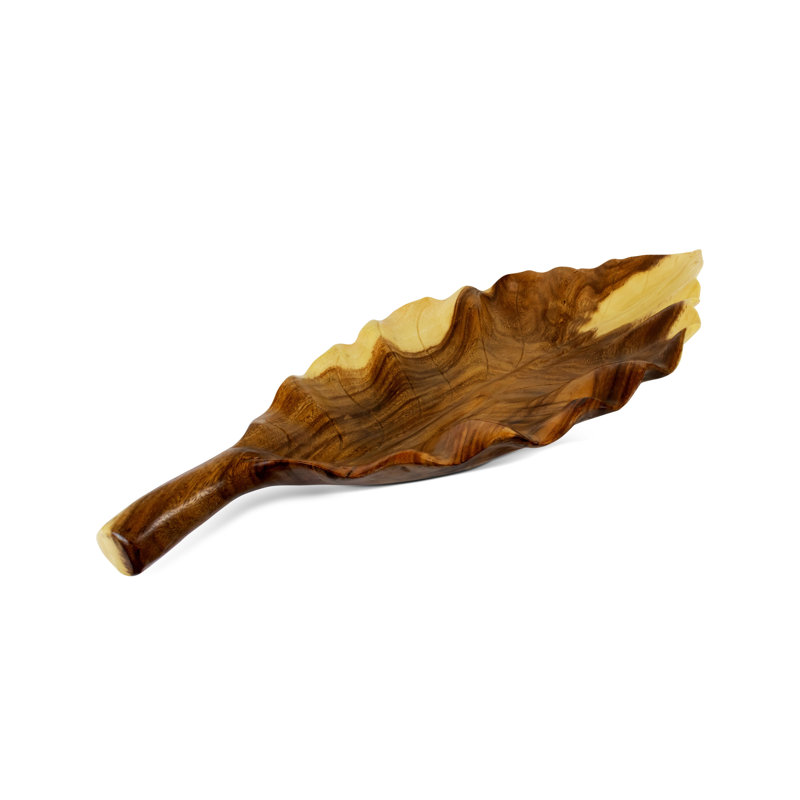 Loon Peak® Fleisig Wood Fruit Bowl