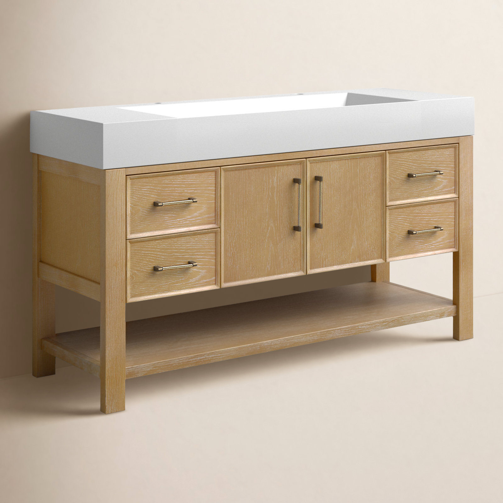 Maho 60'' Single Bathroom Vanity