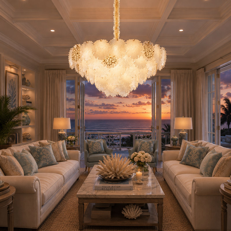Almara 18-Light Clear Chandelier