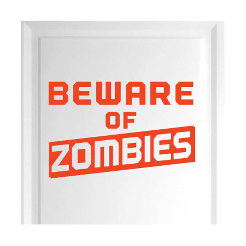 Wall Decal, Orange