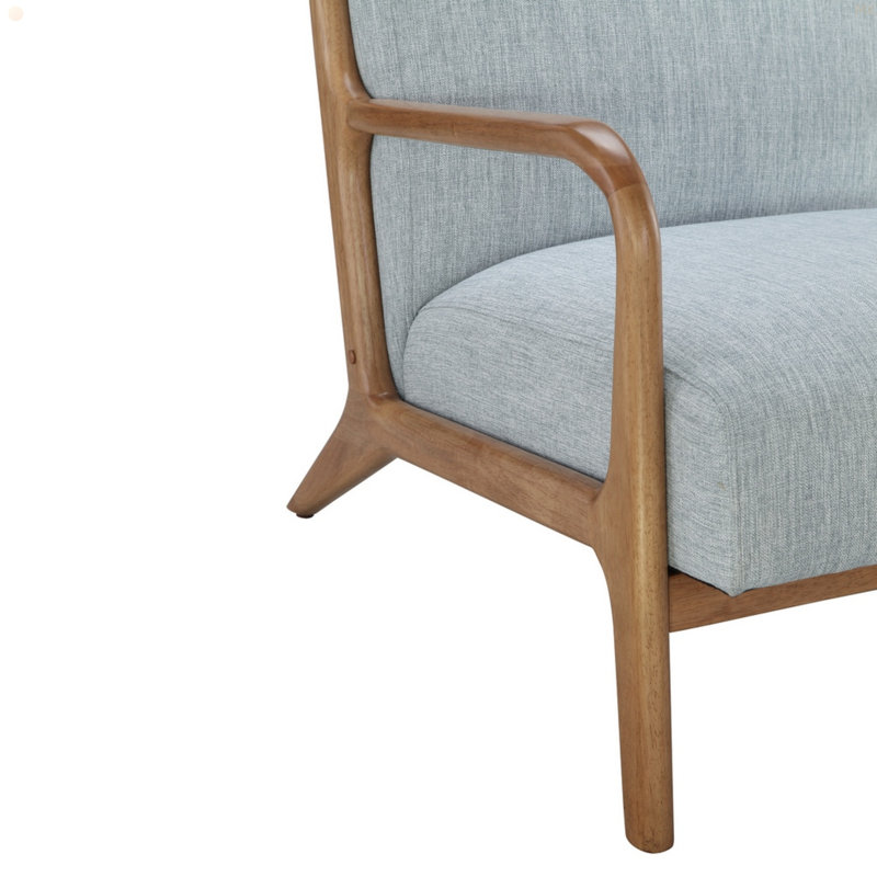 Lounge Chair, Comfort Chair, Light Blue