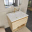 Meuble-lavabo moderne en chêne