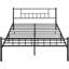 Delaenie Metal Platform Bed-534920292-534920298