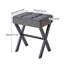 Metal Accent Stool-1799961813