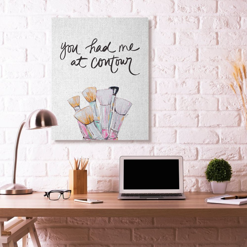 Impression «Contour», H 48 po x l 36 po x P 1,5 po, Toile tendue