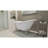 61" x 28" Freestanding Soaking Acrylic Bathtub