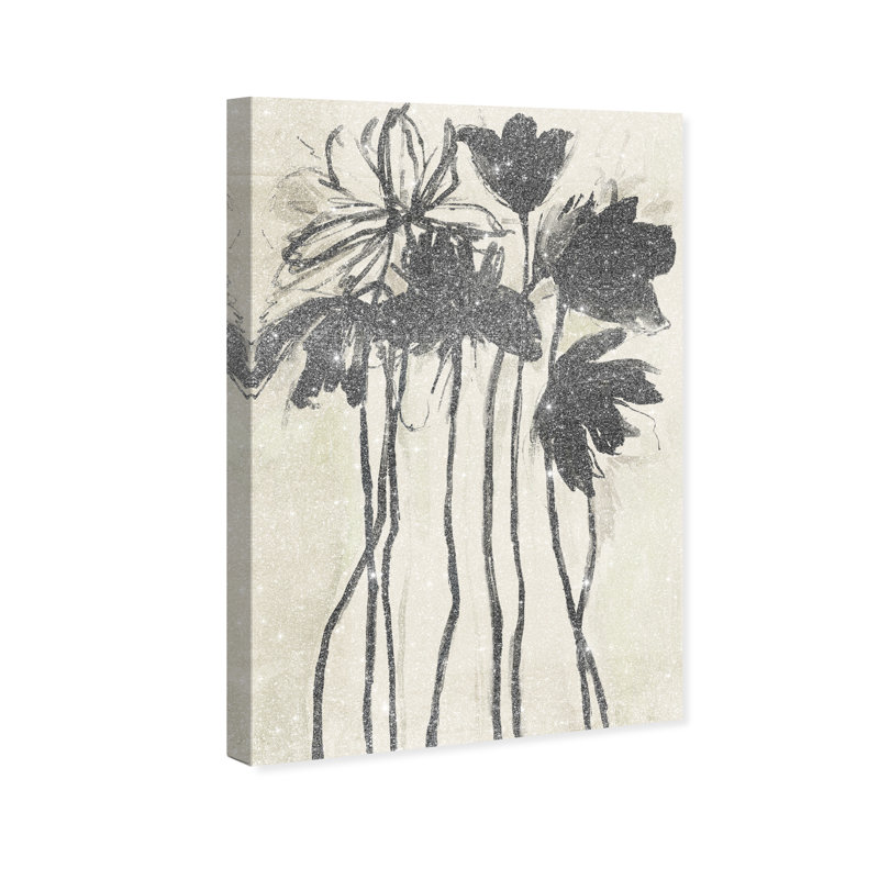 Flower Abstract Studio Print by Oliver Gal, 24"H x 16"W, Gallery Wrapped