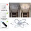 78cm 7 - Blade Reversible Dimmable LED Ceiling Fan With Remote Control And APP-1677291154