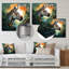 Elegant Sunset Zebra Portrait - Art mural animal zèbre en métal-1811449358