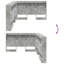  Storage Headboard With Shelf 120 Cm Engineered Wood-1527617534-1527617520