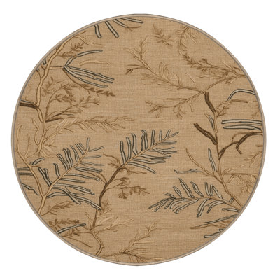 Machine Washable Nature Beige Area Rug