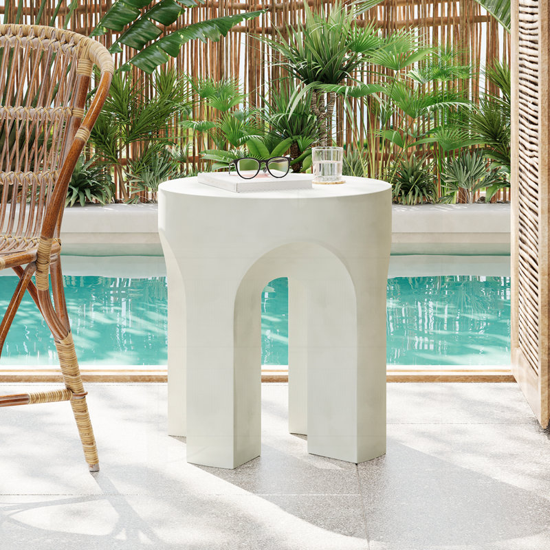 Table d'appoint d'extérieur MGO