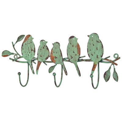Ethan Iron Wall 3 - Hook Wall Mounted Coat Rack