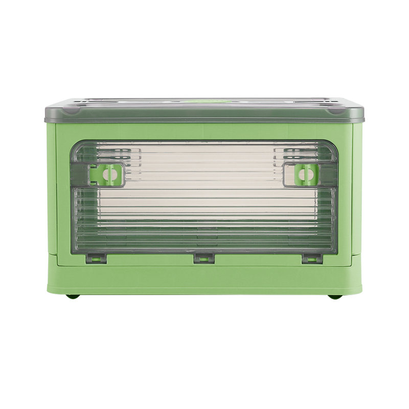 Rebrilliant Plastic Storage Tub & Tote, Green, 94L