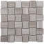1.6 x 1.9 Marble Basketweave Mosaic Tile-58255617
