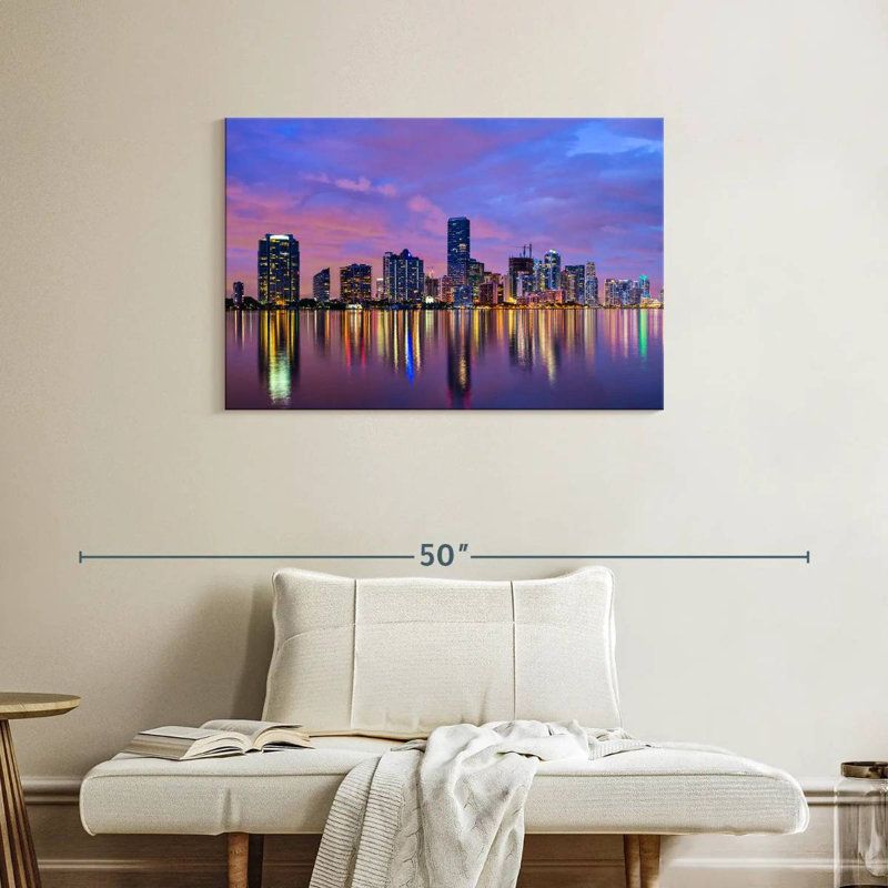 Sireci Biscayne Bay Miami, 24" H x 36" W