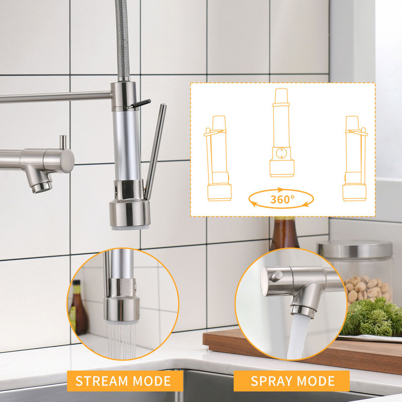 FLG Pull Down Kitchen Faucet