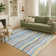 Machine Washable Indoor/Outdoor Micelotta ACN2333 Stripes Rug