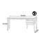Bureau en bois massif de style nordique-87087883