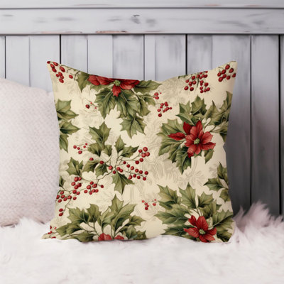 Floral Pillow Cover
