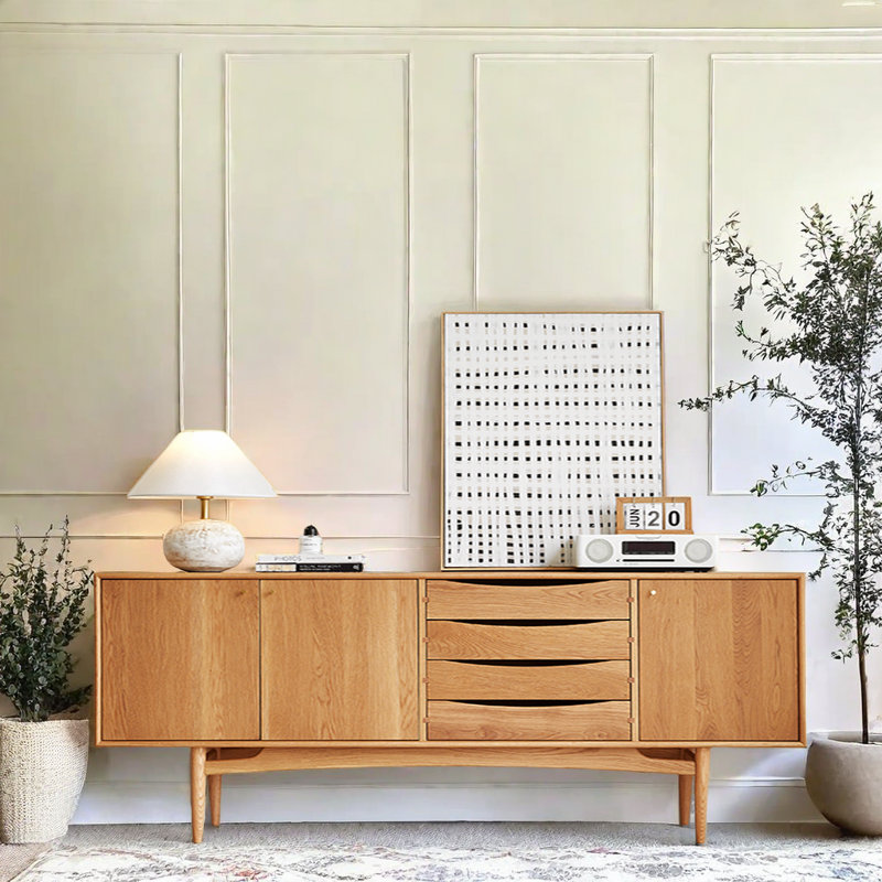 Armoire d'appoint Minimalist, H 30,71 po x l 70,87 po x P 15,75 po