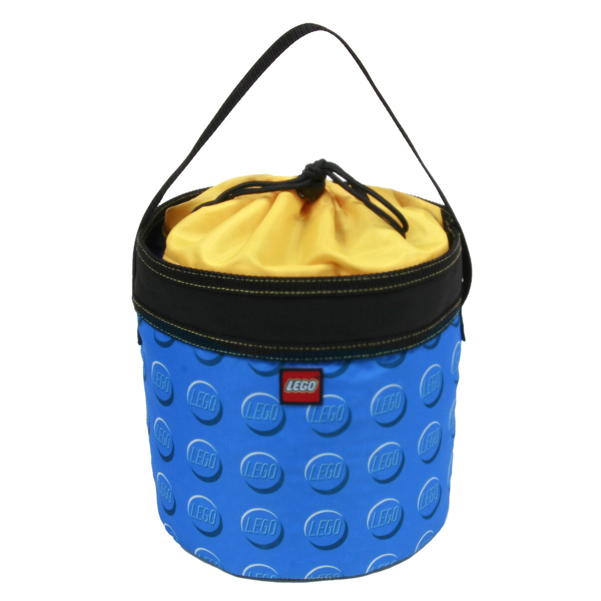 New LEGO STORAGE Bin Bucket Travel Collapse Bag Carry Organizer Red Blue  Tote