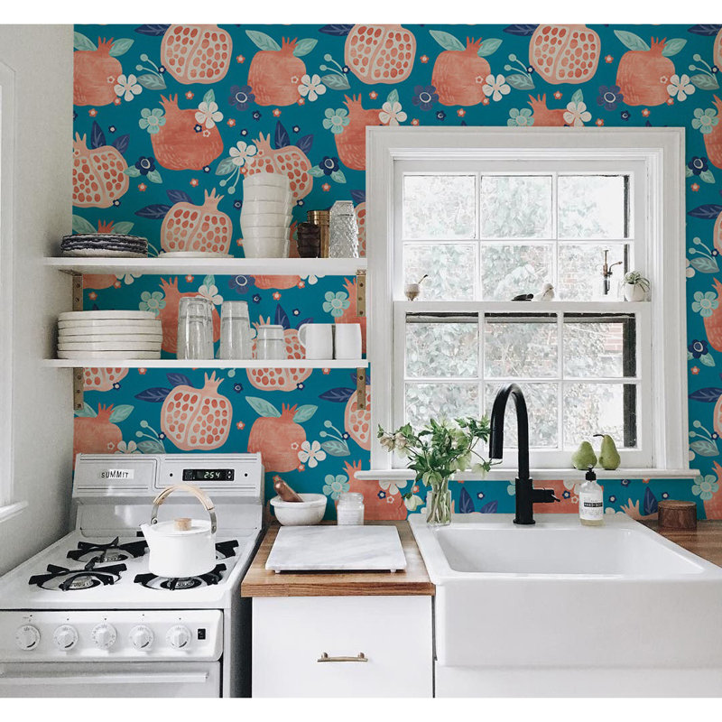 Cecilly Matte Peel and Stick Mural, 312 x 219cm
