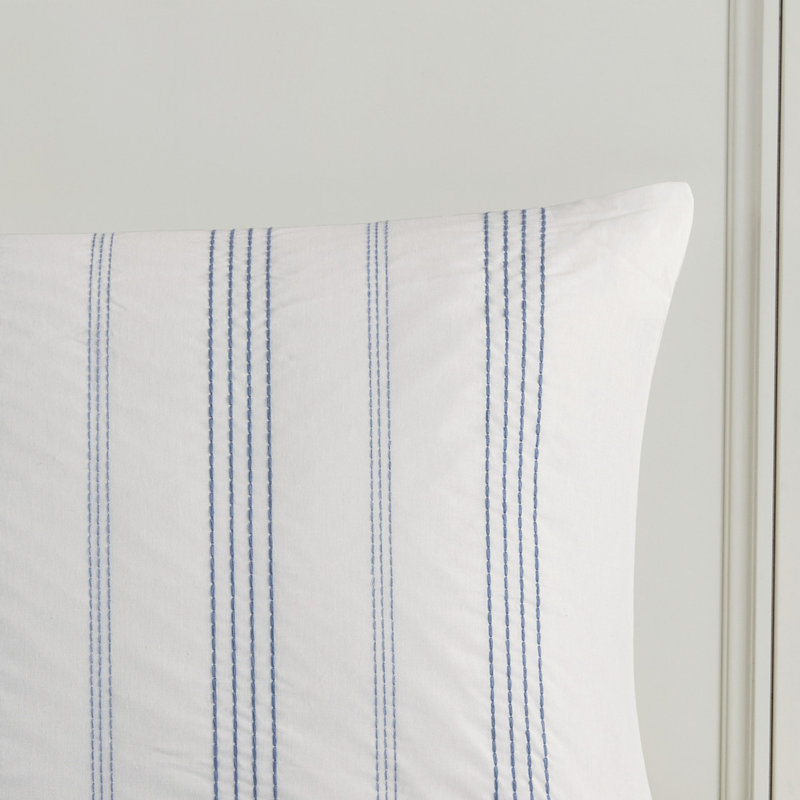 Édredon très grand en coton 6 pièces, très grand et moelleux, rayures tissées texturées, rembourré, literie 100% facile d'entretien, avec rembourrage à l'épreuve des contrastes,