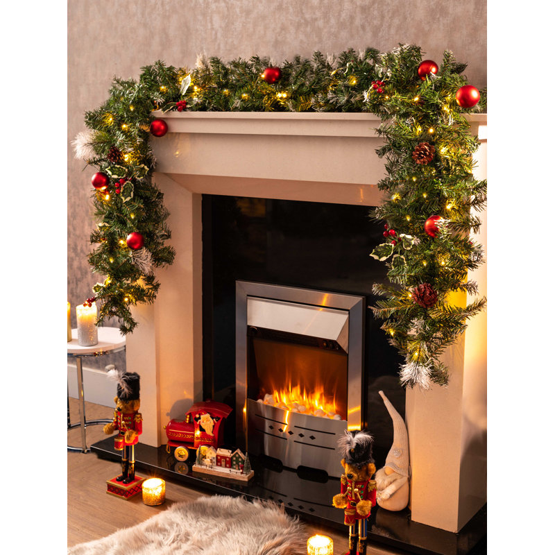 274cm Lighted Garland with Lights