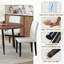 Ensemble de table de salle à manger extensible de 42 à 54 po avec chaises rembourrées confortables-115988749-115748087