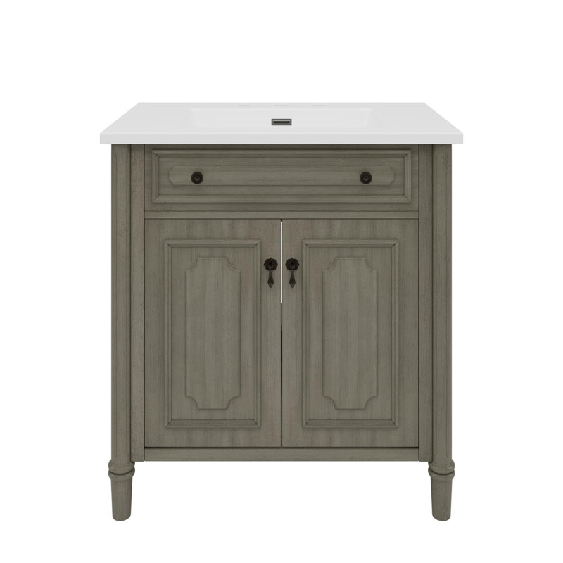 Espace de rangement spacieux avec tablettes réglables, Gris antique