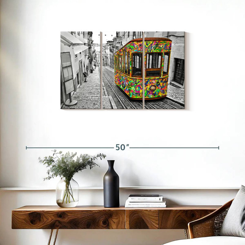 Mehar Lisbon Tram, 20" H x 33" W