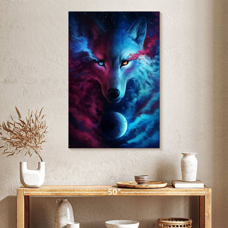 Brampt Where Light And Dark Meet, 39" H x 26" W