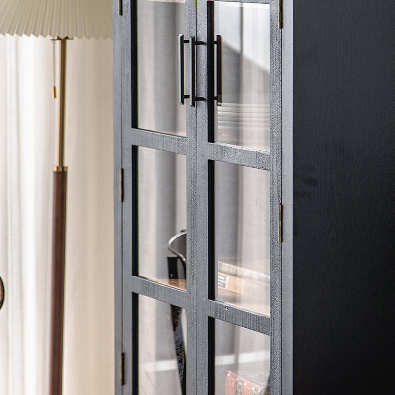 Arch relief bookcase