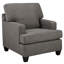 Chaise en tissu Baxter, gris-122099475