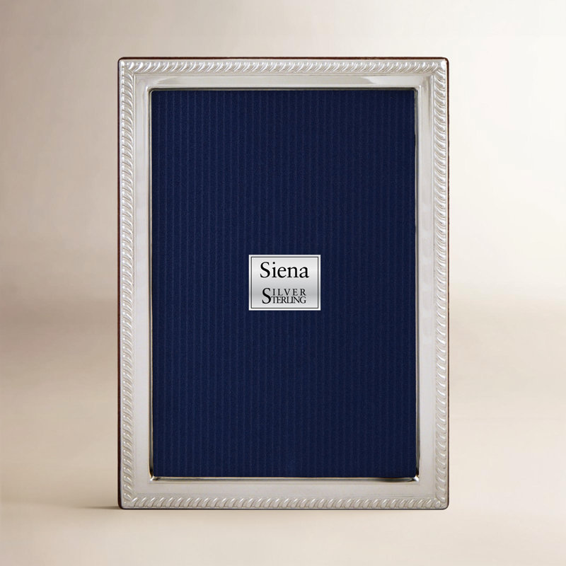 Lampkin Wood Embossed Picture Frame, 5" x 7", Espresso