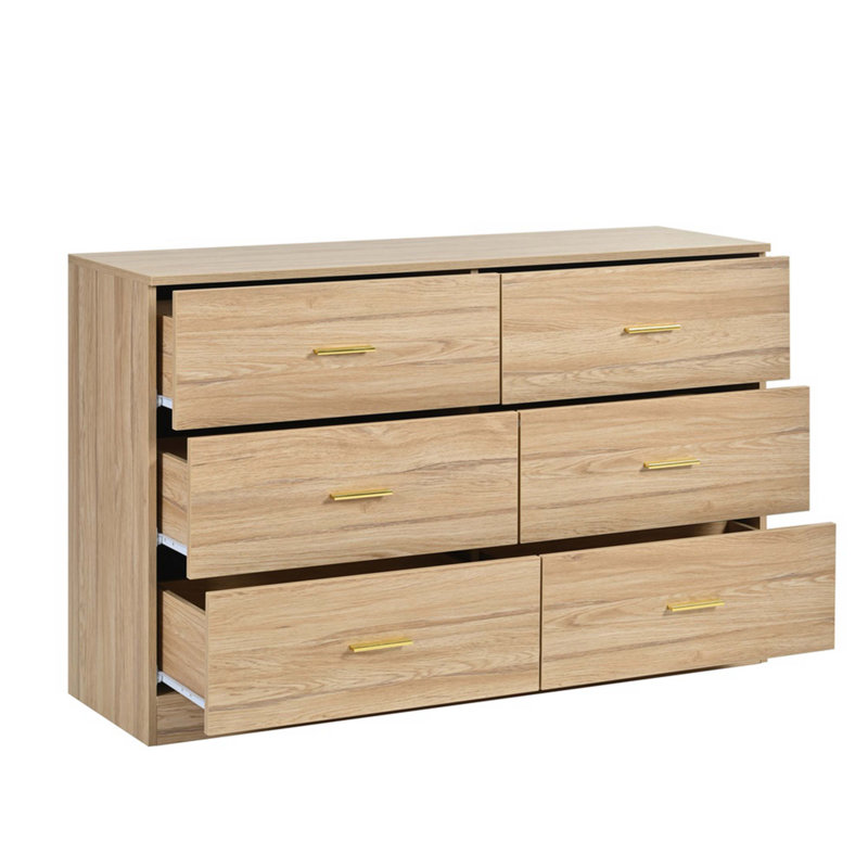 Commode 6 tiroirs Modern Modern