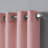 Wein Polyester / Cotton Light-Filtering Solid Color Curtain Panel with Grommet Top-687467732-687467726