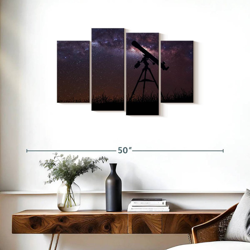 Oberle Telescope Under The Milky Way
