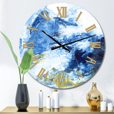Horloge murale surdimensionnée