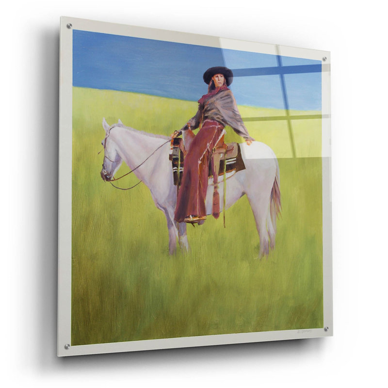 Pause' By J. E. Knauf, Acrylic Glass Wall Art, 36" H x 36" W x 0.2" D