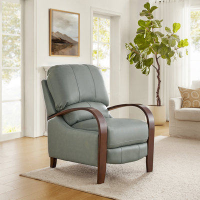 Hardge Genuine Leather Manual Standard Recliner